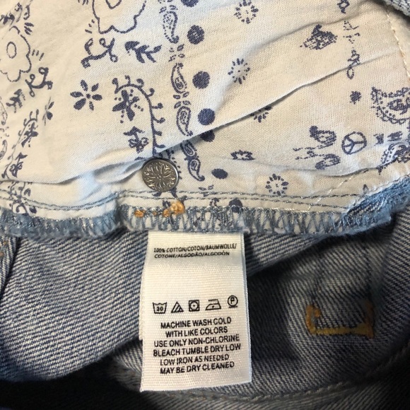 NWT Free People | Distressed Denim Shorts - Picture 5 of 9